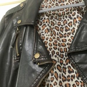 soft leather jacket never worn